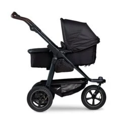 Tfk Mono 2 Kombi Kinderwagen Schwarz Luftrad-Set Bundle Mit Cupholder -Geschäft Für Babyprodukte rs1734 t m2 ka 310 1 lpr 2 1