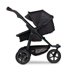 Tfk Mono 2 Kombi Kinderwagen Schwarz Luftrad-Set Bundle Mit Cupholder -Geschäft Für Babyprodukte rs1735 t m2 ka 310 2 lpr 2 1