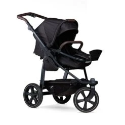 Tfk Mono 2 Kombi Kinderwagen Schwarz Luftkammer Radset Bundle Mit Cupholder -Geschäft Für Babyprodukte rs1835 t m2 ke 310 11 lpr 2 1