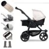 Tfk Mono 2 Kombi Kinderwagen Sand Luftkammer Radset Bundle Mit Cupholder -Geschäft Für Babyprodukte rs1870 t m2 ke 360 1 lpr bundle cup