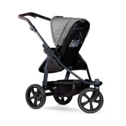 Tfk Mono 2 Kombi Kinderwagen Premium Grau Luftkammer Radset Bundle Mit Cupholder -Geschäft Für Babyprodukte rs1907 t m2 ke 415 8 lpr 1 1