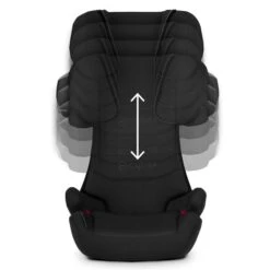 CYBEX Solution X2-Fix Kindersitz Purple Rain Gruppe 2/3 -Geschäft Für Babyprodukte solutionx2 fix reclining backrest screen hd 6