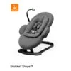 Stokke® Steps™ Bouncer Herringbone Grey Gestell Schwarz -Geschäft Für Babyprodukte steps bnc black herrgrey tyhng 221011 8i0323 floor rt