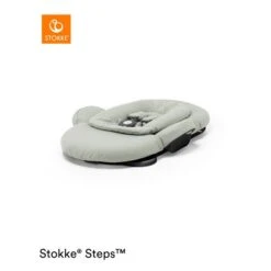Stokke® Steps™ Bouncer Soft Sage Gestell Schwarz -Geschäft Für Babyprodukte steps bnc black softsage 221011 810445 folded rt