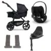 Tfk Mono 2 Kinderwagen Bundle Schwarz Luftkammer CYBEX Cloud T I-Size + Base + Adapter -Geschäft Für Babyprodukte tfk mono2 bundle 1001080517
