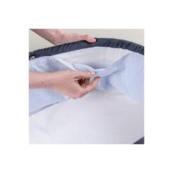 HESBA Condor Coupe Kinderwagen Außen 647 Innen 250 Teilleder Räder Schwarz 30 Cm Ledergriff Hellb -Geschäft Für Babyprodukte tragetasche wash innenfutter detail gr 12