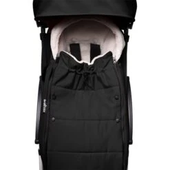 BABYZEN™ YOYO Fußsack Black -Geschäft Für Babyprodukte yoyo 2 6 footmuff drawstring black web