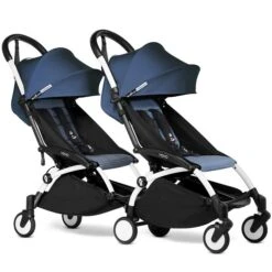 BABYZEN™ YOYO² Doppelbuggy Air France Blue Gestell White